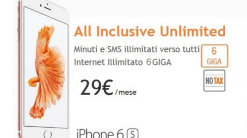 Wind All Inclusive Business Unlimited più iPhone 6 S