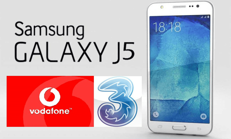Tariffe Sim con Smartphone Incluso Samsung Galaxy J5 Komparatore