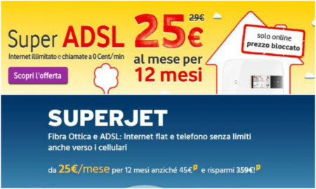 Confronto Offerte ADSL con Canone di 25€ al Mese