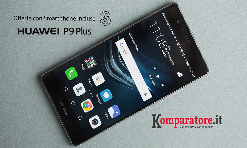Huawei P9 Plus Offerte Tre con Smartphone Incluso