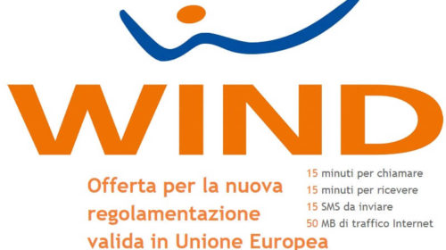 Wind: Chiama e Naviga dall’Estero con 2 euro