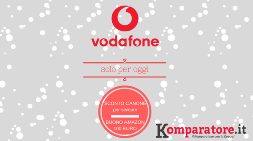 Buono Amazon di 100€ in Regalo con Vodafone