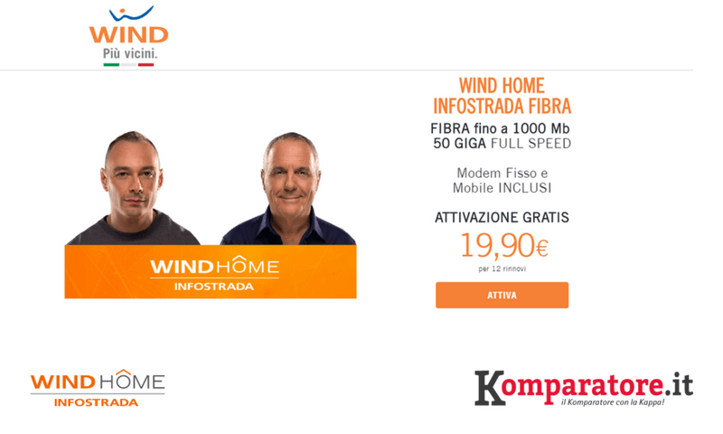 Promozioni Wind Infostrada Nuove Offerte ADSL e Fibra