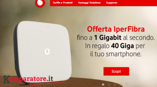 Offerte Vodafone Casa: Chiamate e ADSL o Fibra a Partire da 20 Euro
